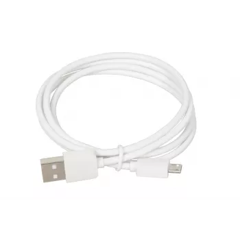 Virtalaturi iBOX C-41 USB 2A, 1 USB-portti, microUSB-kaapeli, valkoinen