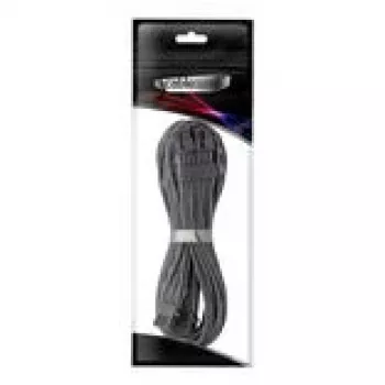 CableMod C-Series Pro ModMesh Bridged -liitäntäkaapeli 8+8-pin PCIe, carbon, 60 cm
