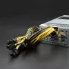 Qoltec 50177 PCI-E-virtalähde Smart 1600W | 80 Plus Gold - Data Mining