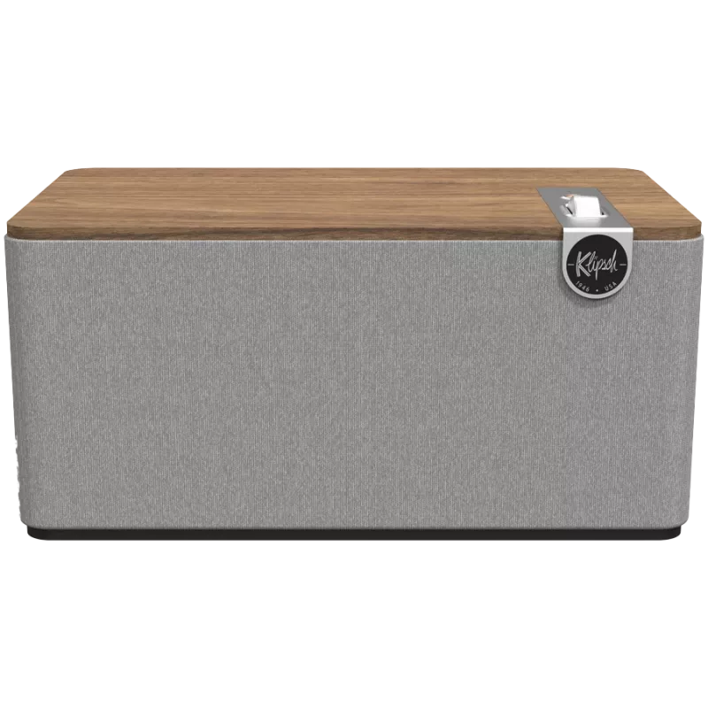Klipsch the Three Plus Premium Bluetooth -kaiutinjärjestelmä pähkinä USB RCA...