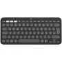Logitech Pebble Keys 2 K380s - näppäimistö - langaton - Bluetooth LE - QWERTZ - saksa - Tonal Graphite (920-011795)