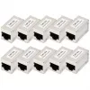 Digitus CAT 6A suojatut modulaariset liittimet 10 kpl RJ-45 kultakontaktit