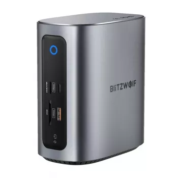 Telakointiasema BlitzWolf BW-TH15 17in1 — 2x HDMI, DisplayPort, 4x USB-C