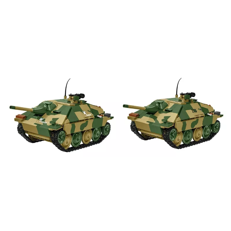 Cobi Blocks Jagdpanzer 38t Brave rakennussarja, 731 osaa