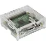 Kotelo Joy-IT Raspberry Pi A+:lle läpinäkyvä RB-Casea+01 — suojakotelo, kirkas muovi