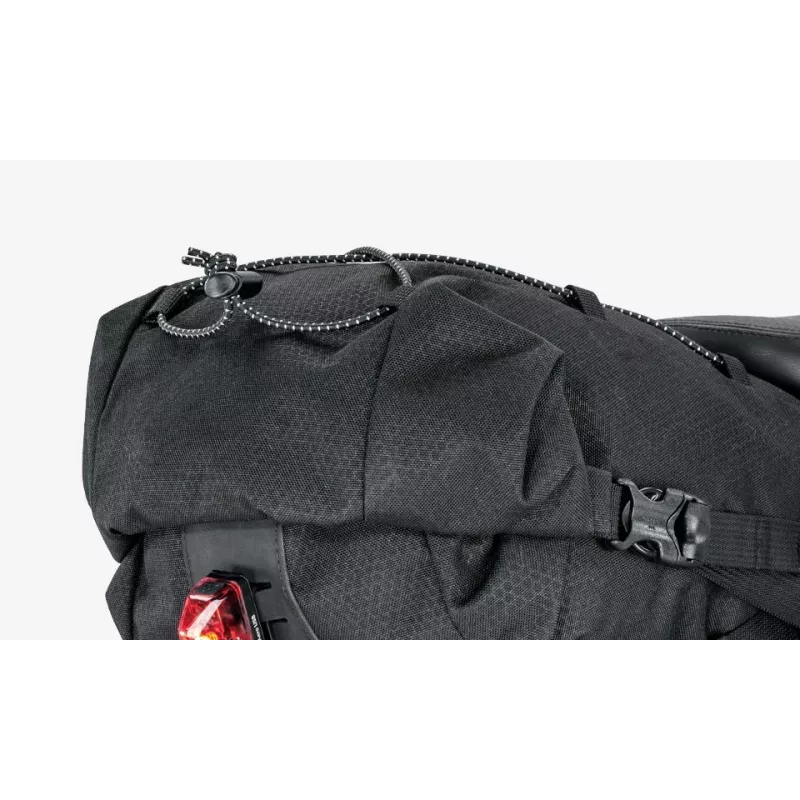 Polkupyörälaukku Topeak BackLoader 15 L nailon polyeteeni musta