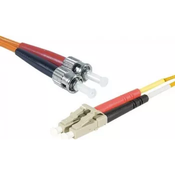 Tecline exertis Connect - verkkokaapeli - ST Multi-Mode (M) - LC Multi-Mode (M) - 20 m - 50/125 mikrometriä - OM2 - oranssi (85420)