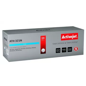 Activejet ATH-321N värikasetti (korvaa HP 128A CE321A; Supreme; 1 300 sivua; syaani)