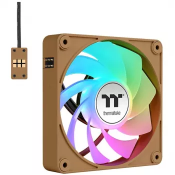 Tuuletin Thermaltake CT120 EX Reverse ARGB Sync 12 cm 500–2000 kierr./min ruskea hiekka