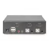 KVM-kytkin Digitus 2 porttia Single Display 4K HDMI