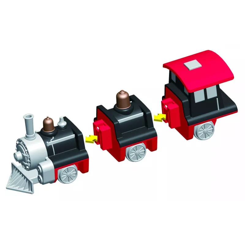 MalBlo magneettiset junat ja veturit