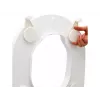 Etac Hi-Loo korotettu wc-istuin kannella, 10 cm