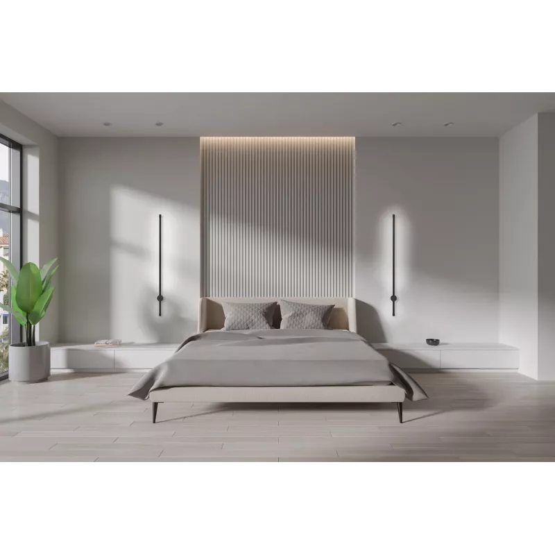 Activejet LED-seinävalaisin AJE-HILTON musta NW