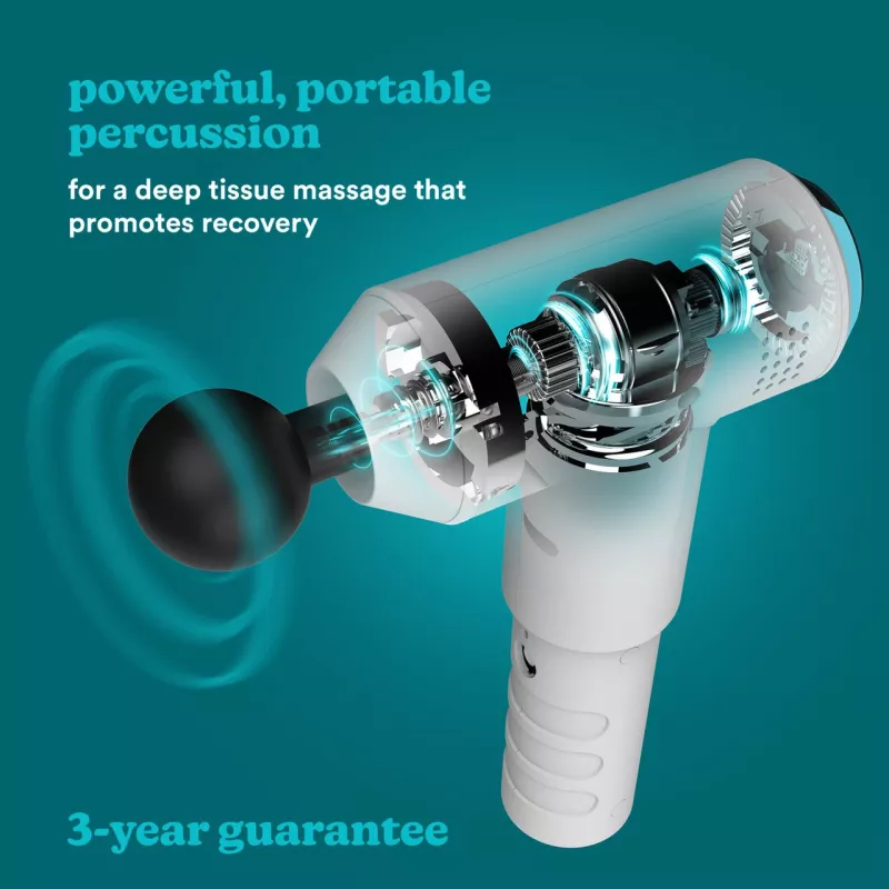 HoMedics PGM-150-EU perkussiohierontapistooli — kannettava perkussiohoitolaite