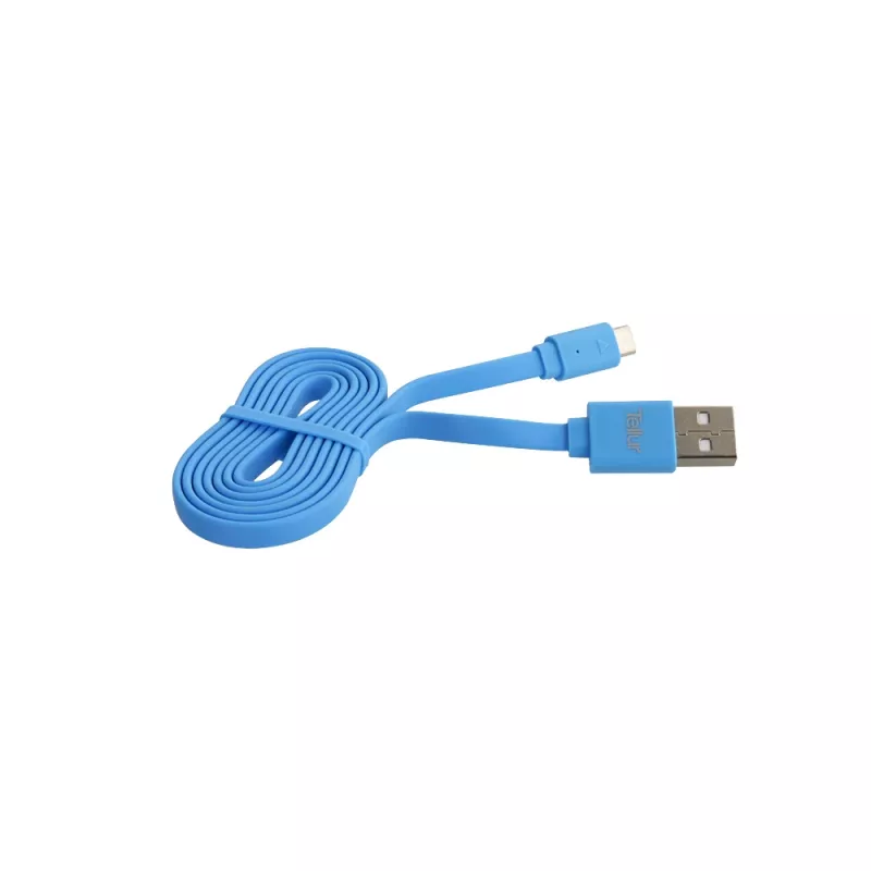 Tellur TLL155011 USB-kaapeli 1 m USB A Micro-USB A sininen