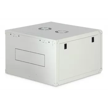 Seinäkiinnitteinen räkkikotelo DIGITUS Dynamic-N 7U 19 tuumaa 600x600 mm, kokoamaton, IP20, avainlukko