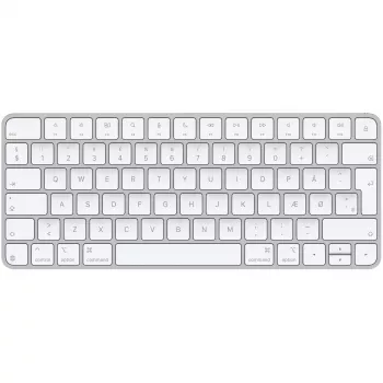Apple Magic Keyboard universaali USB + Bluetooth QZERTY tanska valkoinen