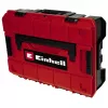 Einhell 4540019 E-Case S-F järjestelmälaukku ruudukkovaahtomuovilla, roiskeveden kestävä, polypropeeni, kantavuus 25 kg, musta/punainen