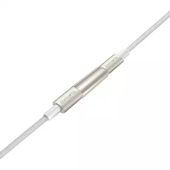 4smarts USB-C–USB-C-kaapeli PremiumCord 100W 3 m valkoinen - 3 m - USB C - USB C - USB 2.0 - 0,48 Gbit/s - valkoinen