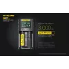 Nitecore UMS2 akkulaturi kotitalousparistoille DC litiumioni nikkelikadmium