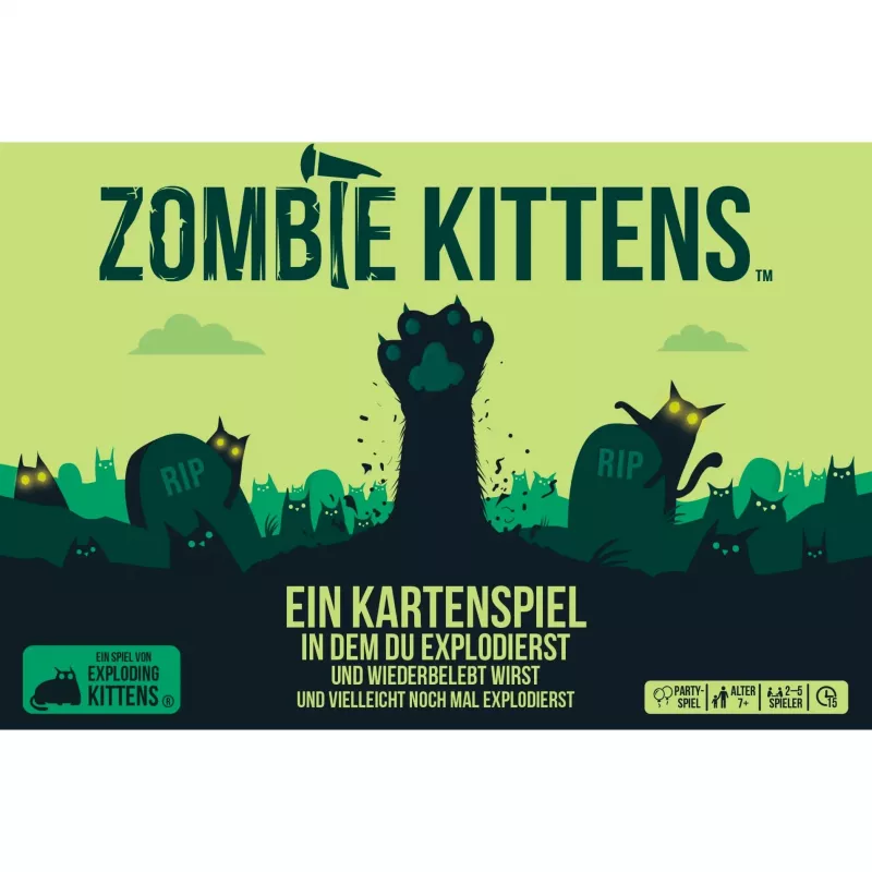 Zombie Kittens, korttipeli