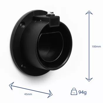 Akyga AK-SC-E01 seinäteline Type-2-EV-latauspistokkeelle