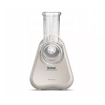 Sähköinen vihannesleikkuri Tefal Fresh Express DN853BE0 — 150 W, 3 vaihdettavaa terää, 1 nopeus, kerma