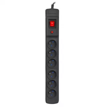 Armac M6/25/CZ virranjakoyksikkö (PDU) 6 AC-lähtöä musta