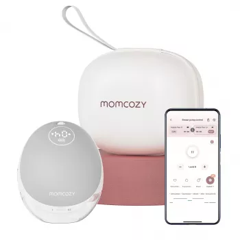 Rintapumppu Momcozy M9 single harmaa