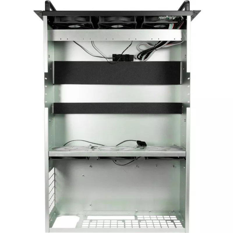 Tietokonekotelo Inter-Tech 88887236 Rack musta, harmaa