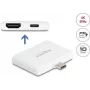 DELOCK USB Type-C-adapteri HDMI 4K 60 Hz datalla ja PD 94 W (malli 61087)