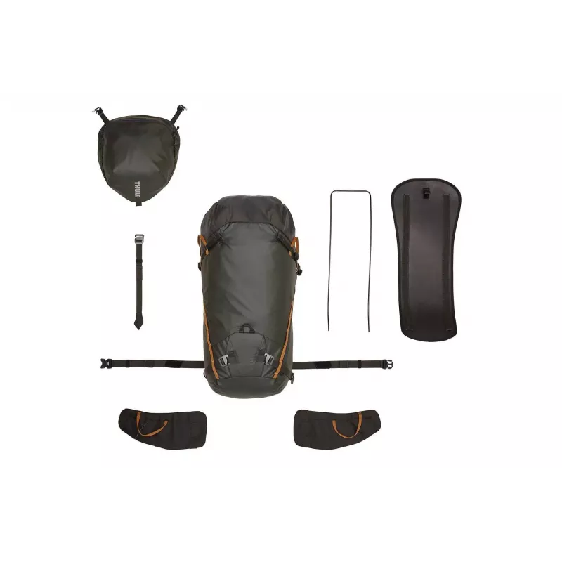 Thule | Stir Alpine, 40L | vaellusreput | Obsidian | olkahihna