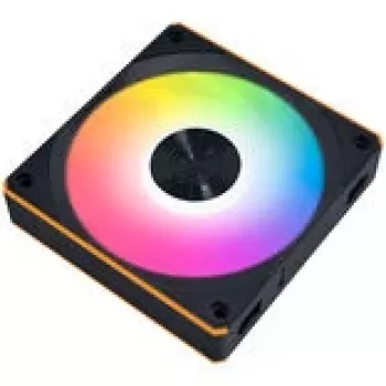 120 mm Lian Li UNI FAN CL Wireless Reverse musta – malli 12RCL1W1B, magneettiliitäntä, modulaarinen RGB