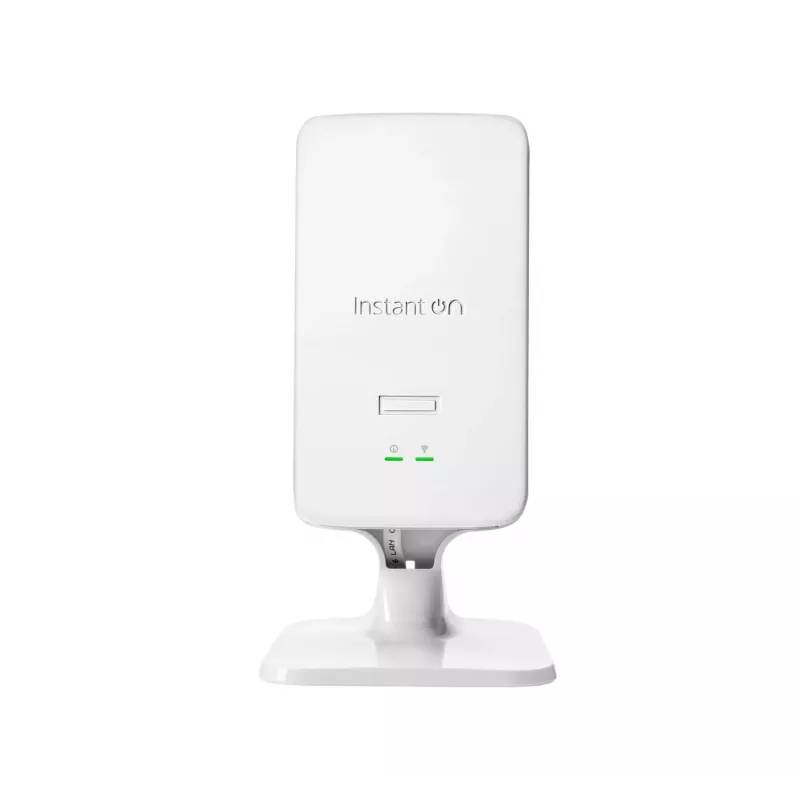 HPE Networking Instant On AP22D Wi-Fi 6 -tukiasemapaketti virtalähteellä, valkoinen
