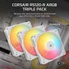 Tuuletin CORSAIR RS120-R 120mm valkoinen ARGB 25mm paksuus