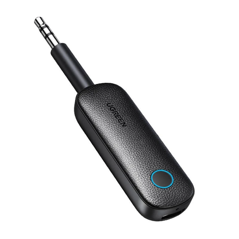 Bluetooth-vastaanotin/lähetin UGREEN CM403 – 3,5 mm liitäntä, Bluetooth 5.0, 145 mAh akku, musta