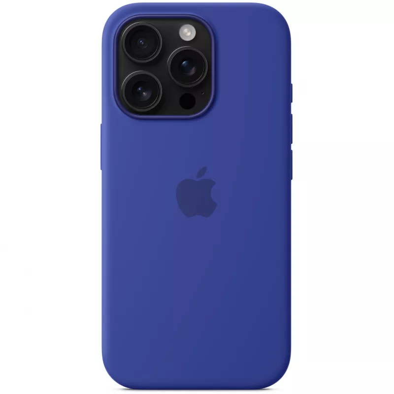 Silikonikotelo Apple iPhone 16 Pro MagSafe ultramariini kotelo