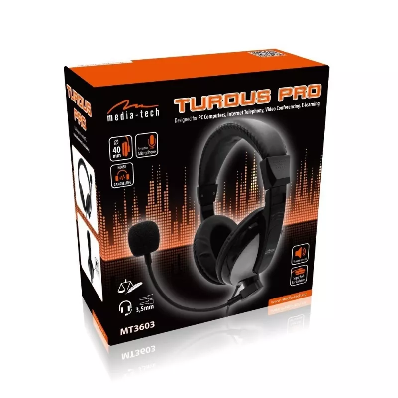 Turdus Pro MT3603 johdolliset kuulokkeet