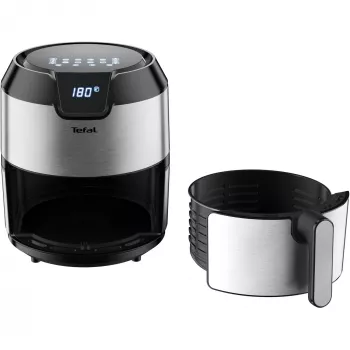 Tefal Easy Fry EY401D Single 4,2 L itsenäinen 1500 W kiertoilmakypsennin musta, ruostumaton teräs