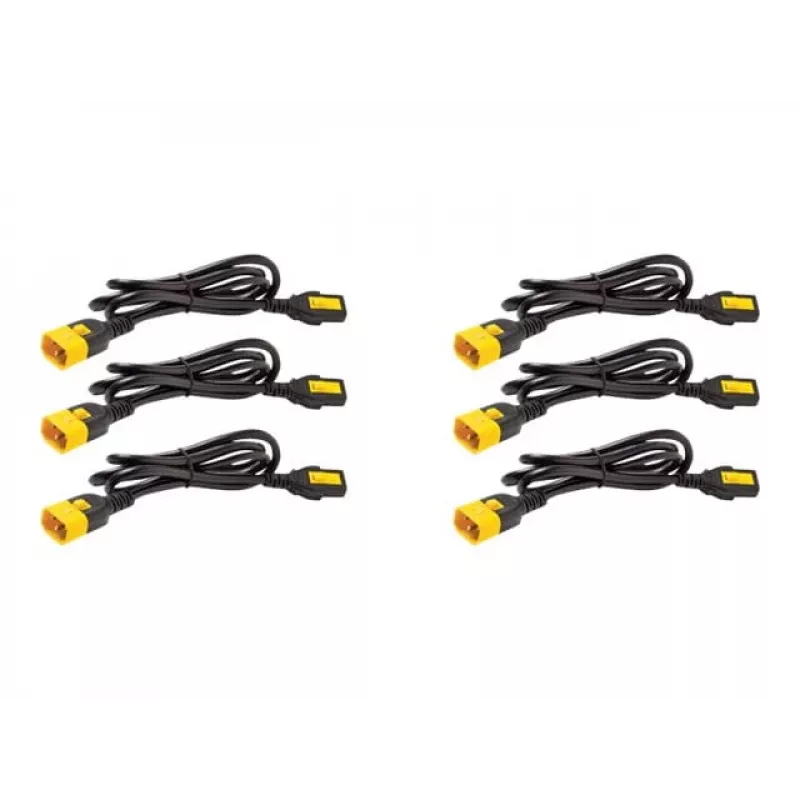 APC AP8704S-NA virtajohto musta, keltainen 1,22 m C13-liitin C14-pistoke
