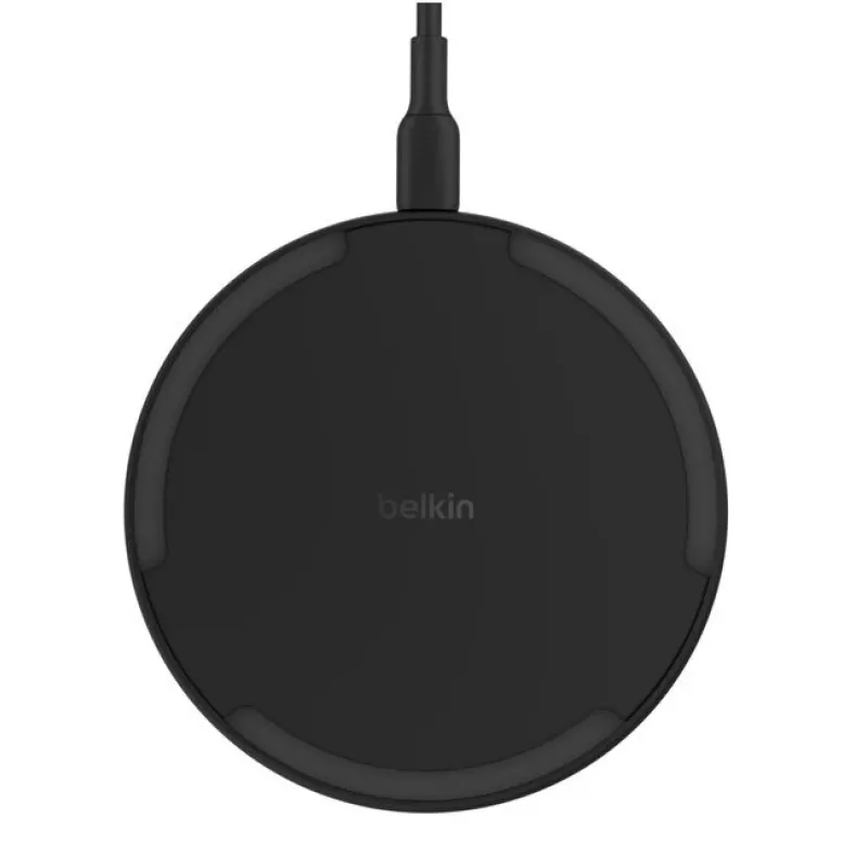 Langaton laturi Belkin WIA012KQBK 15W 20W-virtalähteellä, musta