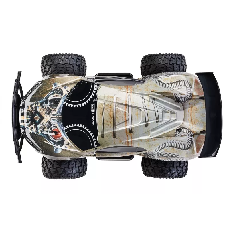 RC-auto REVELL Desert Rat (malli 24442) – harmaa-musta radio-ohjattava maastoajoneuvo