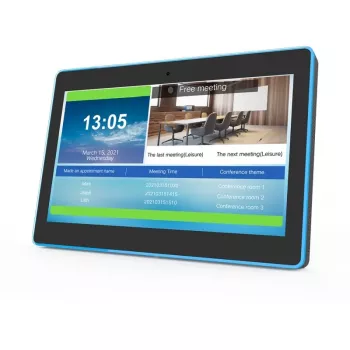 Neuvotteluhuonetablet ALLNET MT13RK3399A10PoENFC 13 inch Android 10 PoE:lla, NFC:llä ja RGB-LED:llä