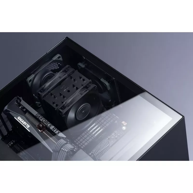 Noctua NH-U12A CHROMAX.Musta CPU-jäähdytin