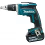 Makita DFS452RTJ - ruuvinväännin - langaton - 1/4 tuuman kuusiokanta - 2 akkua - 18 V