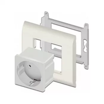 Pistorasia DELOCK CEE 7/3 (Type E) valkoinen, 250 V, 16 A, 4000 W