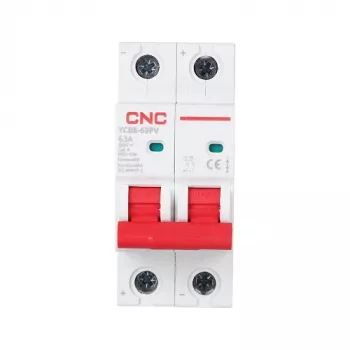 Pienoisjohdonsuojakatkaisija HiSmart NV821662 2-napainen 63A 500V DC