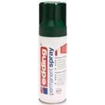 Akryylimaali suihkepullo Edding Permanent Spray 200 ml vihreä