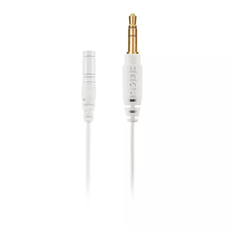 RØDE LAVALIER GO - mikrofoni musta, valkoinen nappimikrofoni