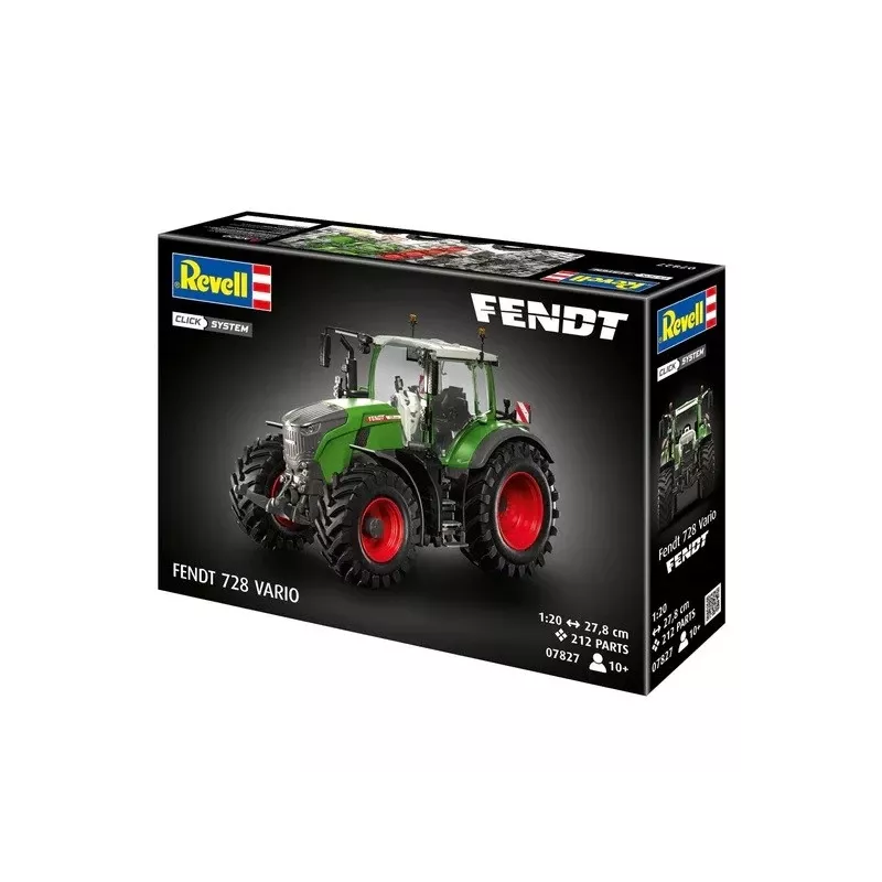 Muovipienoismalli traktori Fendt 728 Vario